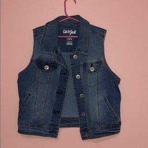 Cat & Jack Denim Vest